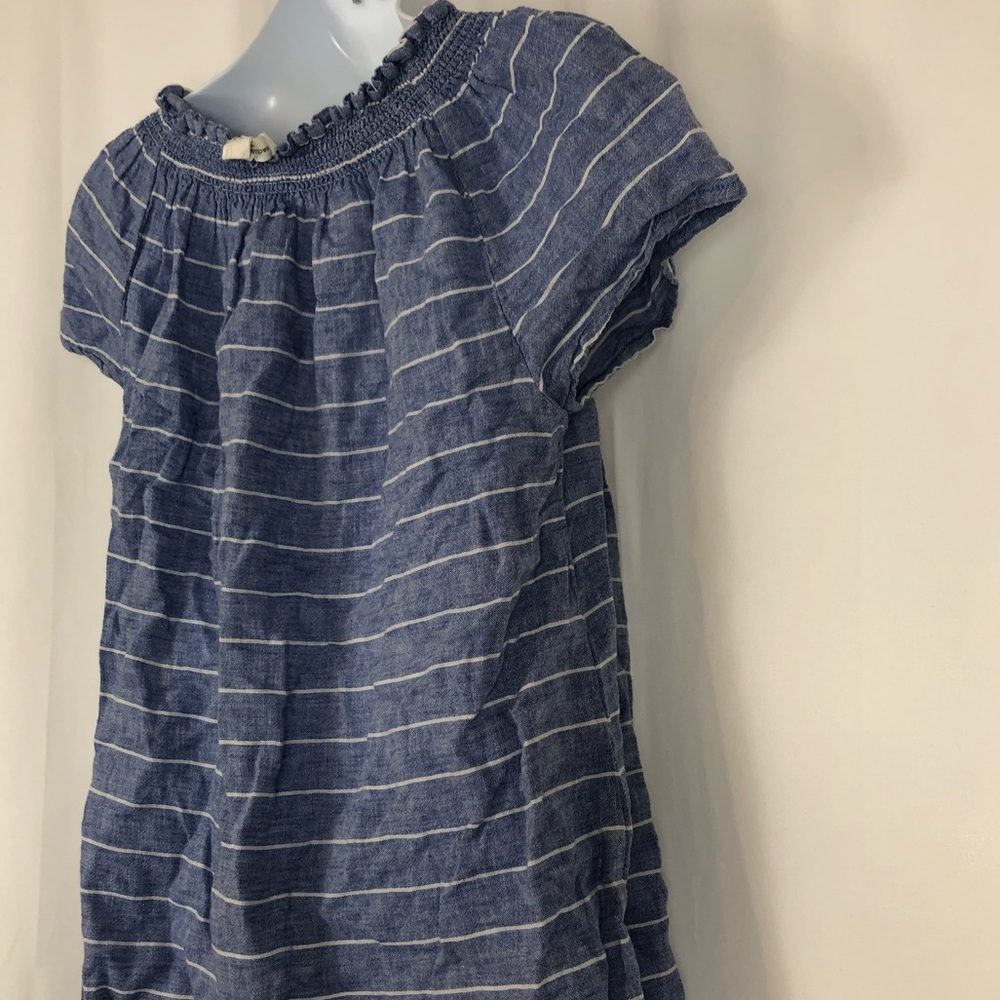 BeachLunchLounge Line/Cotton short sleeve top S - Picture 6 of 14